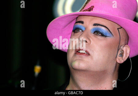 Boy George Gig - London Stockfoto