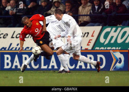 Fußball - FA Barclaycard Premiership - Bolton Wanderers gegen Manchester United Stockfoto