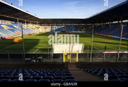 Fußball - deutsche Bundesliga - TSG 1899 Hoffenheim V DSC Arminia Bielefeld - Carl-Benz-Stadion Stockfoto