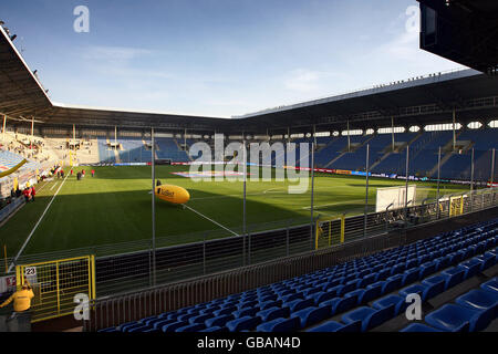 Fußball - deutsche Bundesliga - TSG 1899 Hoffenheim V DSC Arminia Bielefeld - Carl-Benz-Stadion Stockfoto