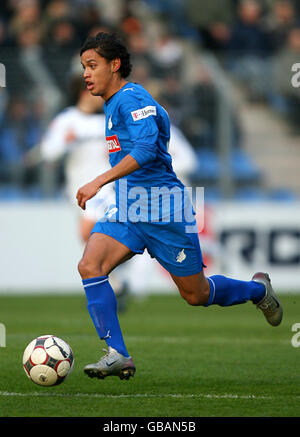 Fußball - deutsche Bundesliga - TSG 1899 Hoffenheim V DSC Arminia Bielefeld - Carl-Benz-Stadion Stockfoto