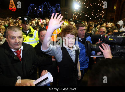 Eoghan Quigg führt in Londonderry Stockfoto