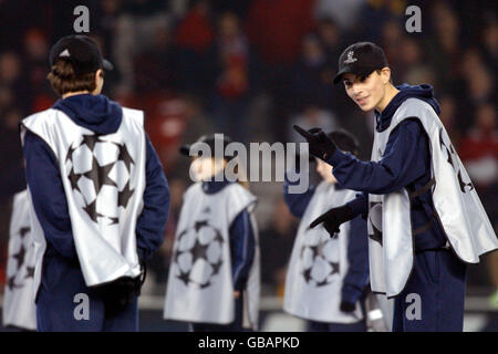 Fußball - UEFA Champions League - Gruppe E - Manchester United V VFB Stuttgart Stockfoto