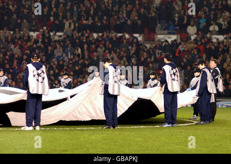 Fußball - UEFA Champions League - Gruppe E - Manchester United V VFB Stuttgart Stockfoto