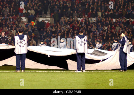 Fußball - UEFA Champions League - Gruppe E - Manchester United V VFB Stuttgart Stockfoto