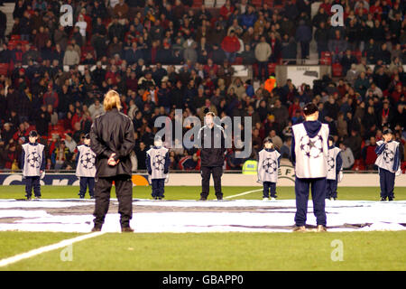 Fußball - UEFA Champions League - Gruppe E - Manchester United V VFB Stuttgart Stockfoto