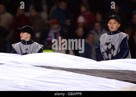 Fußball - UEFA Champions League - Gruppe E - Manchester United V VFB Stuttgart Stockfoto