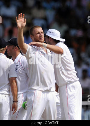 Cricket - erster Test - Tag 3 - Indien V England - M. A. Chidambaram Stadium - Chennai - Indien Stockfoto