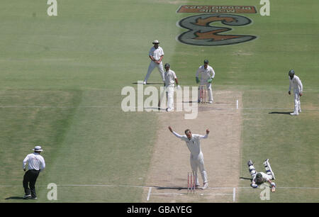 Cricket - mobile 3er - erster Test - Australien V Südafrika - WACA - Dritter Tag Stockfoto