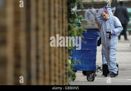 Mann erschossen in Süd-London Stockfoto