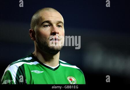 Fußball - Barclays Premier League - Blackburn Rovers gegen Liverpool - Ewood Park. Paul Robinson, Torwart von Blackburn Rovers Stockfoto