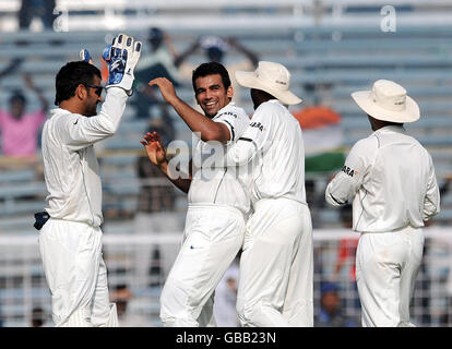 Cricket - erster Test - Tag eins - Indien V England - M. A. Chidambaram Stadium - Chennai - Indien Stockfoto