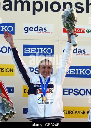Leichtathletik - der 10. SPAR Cross County EM - Edinburgh Stockfoto