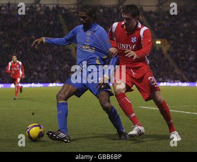 Fußball - UEFA-Cup - Gruppe E - Portsmouth V Heerenveen - Fratton Park Stockfoto