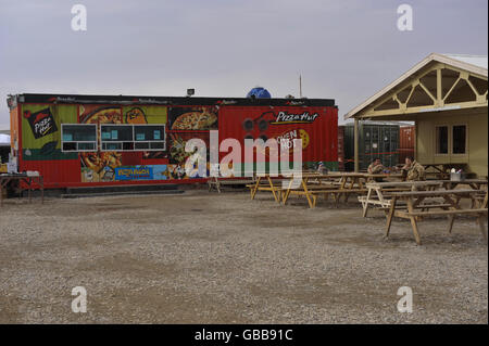 Walisische Kavallerie in Afghanistan Stockfoto