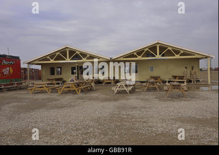 Das NAFFI in Camp Bastion, Provinz Helmand, Afghanistan Stockfoto