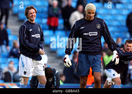 Fußball - FA Barclaycard Premiership - Manchester City gegen Blackburn Rovers Stockfoto