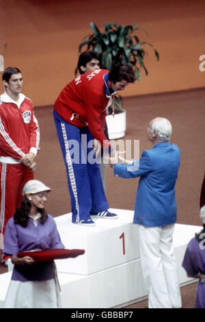 Schwimmen - Montreal Olympische Spiele 1976 - Herren 200m Brustschwimmen, Finale Stockfoto