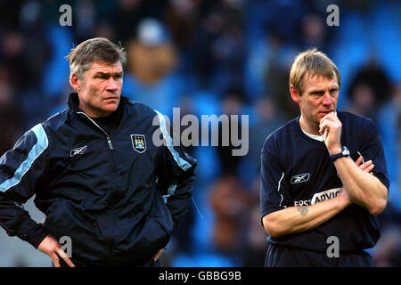 Fußball - FA Barclaycard Premiership - Manchester City gegen Blackburn Rovers Stockfoto