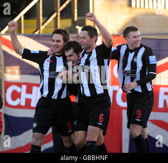 -FA-Cup - 3. Runde - Forest Green Rovers V Derby County - neuer Rasen Fußballstadion Stockfoto