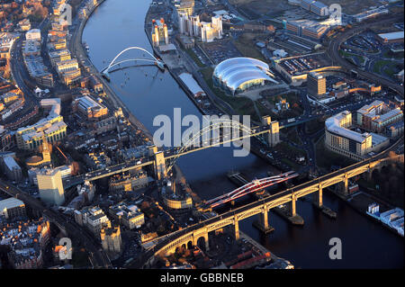 Nordostengland Lager Stockfoto