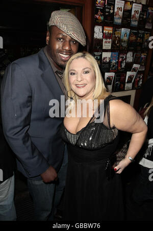 Thriller Live Presse Nacht - London Stockfoto