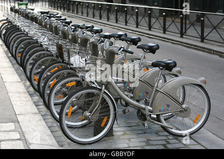 Lager - Frankreich - Paris Reisen Stockfoto