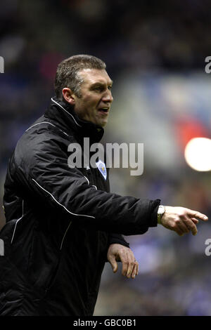 Fußball - Coca-Cola Football League One - Leicester City / Hereford United - Walkers Stadium. Nigel Pearson, Leicester City Manager Stockfoto