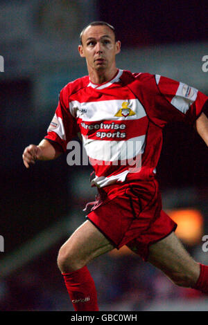 Fußball - Nationwide League Division Three - Doncaster Rover gegen Hull City. Tim Ryan, Doncaster Rover Stockfoto