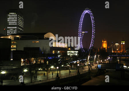 London bei Nacht Stockfoto