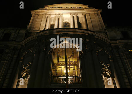 Westminster Methodist Central Hall im Zentrum von London. Stockfoto