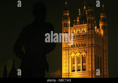 London bei Nacht Stockfoto