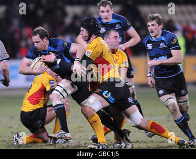 Rugby-Union - Magners League - Glasgow Warriors V Newport Gwent Dragons - Firhill Arena Stockfoto