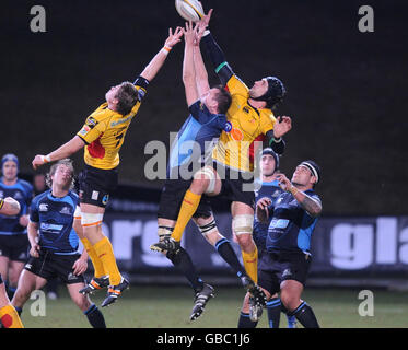 Rugby-Union - Magners League - Glasgow Warriors V Newport Gwent Dragons - Firhill Arena Stockfoto