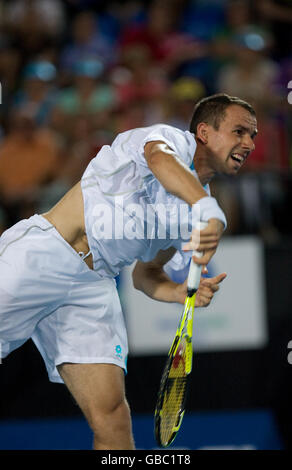 Tennis - Hyundai Hopman Cup - Finale - Russland V slowakischen Handelsministerium - Burswood Dome Stockfoto