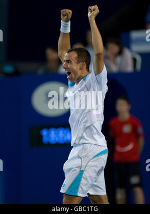 Tennis - Hyundai Hopman Cup - Finale - Russland V slowakischen Handelsministerium - Burswood Dome Stockfoto