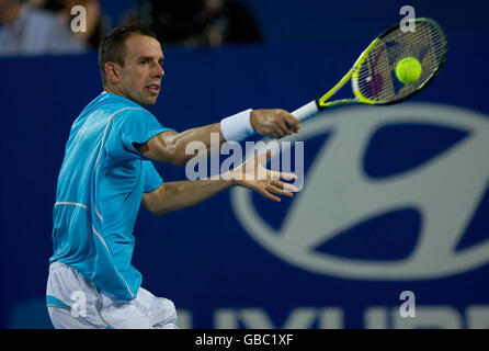 Tennis - Hyundai Hopman Cup - Finale - Russland V slowakischen Handelsministerium - Burswood Dome Stockfoto