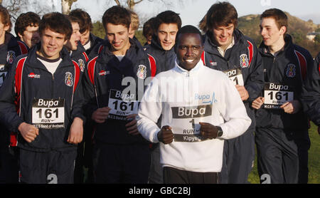 BUPA großer Edinburgh Run Stockfoto