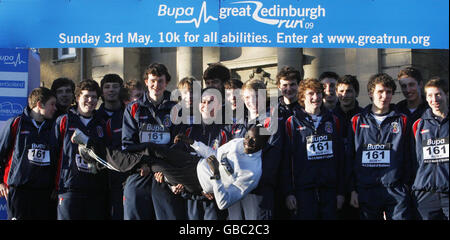 BUPA großer Edinburgh Run Stockfoto