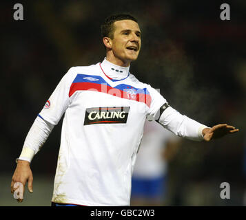 Fußball - Homecoming Scottish Cup - vierte Runde - St. Johnstone gegen Rangers - McDiarmid Park. Barry Ferguson der Rangers während des Heimcoming Scottish Cup-Spiels im McDiarmid Park, Perth. Stockfoto