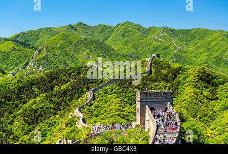 Die große Mauer von China Stockfoto