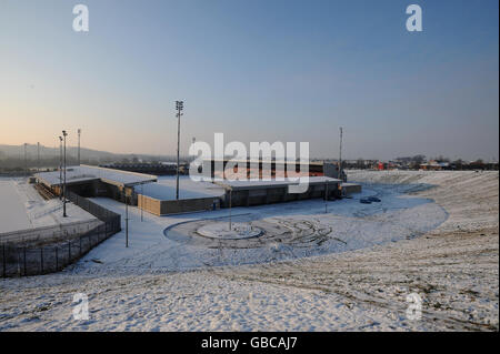 Winterwetter Stockfoto