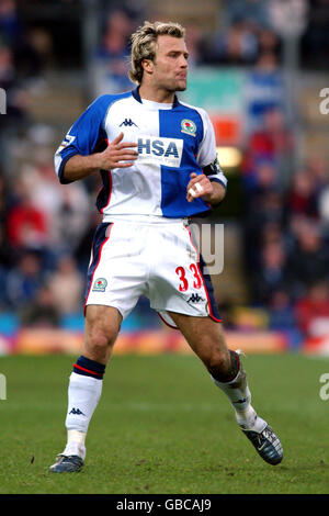 Fußball - FA Barclaycard Premiership - Blackburn Rovers gegen Arsenal. Michael Gray, Blackburn Rovers Stockfoto