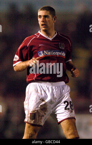 Fußball - LDV Vans Trophy - Halbfinale der Südsektion - Northampton Town / Colchester United. Richard Walker, Northampton Town Stockfoto