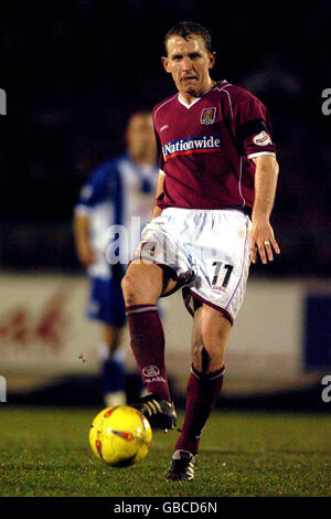 Fußball - LDV Vans Trophy - Halbfinale der Südsektion - Northampton Town / Colchester United. Paul Trollope, Northampton Town Stockfoto