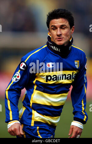 Fußball - Italienische Serie A - Parma / Bologna. Benito Carbone, Parma Stockfoto