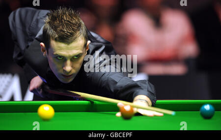 Snooker - Masters 2009 - Tag Zwei - Wembley Arena. Mark Selby während der Masters in der Wembley Arena, London. Stockfoto