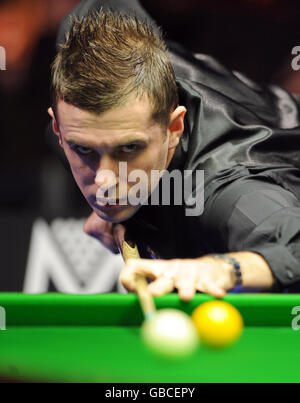 Snooker - Masters 2009 - Tag Zwei - Wembley Arena. Mark Selby während der Masters in der Wembley Arena, London. Stockfoto