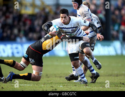 Rugby-Union - Heineken Cup - Pool 5 - Newport Gwent Drachen V Bath Rugby - Rodney Parade Stockfoto