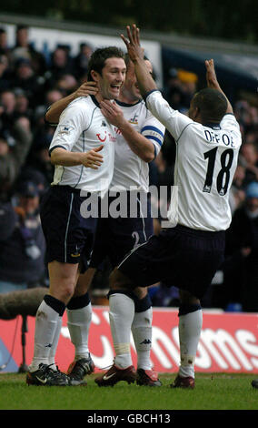 Fußball - FA Barclaycard Premiership - Tottenham Hotspur gegen Leicester City Stockfoto